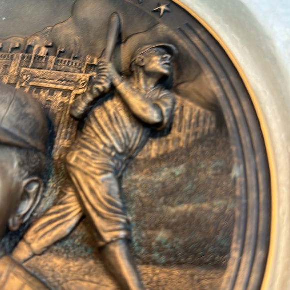 Babe Ruth & Lou Gehrig Immortals of the Diamond Limited Edition Plates - Picture 4 of 10